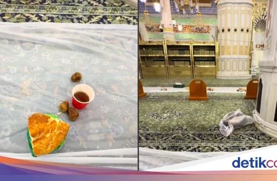 10 Momen Hamish Daud Buka Puasa di Raudhah, Masjid Nabawi yang Menginspirasi