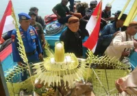 Bukan Lagi Kepala Kambing, Sedekah Laut TPI Juwana Pati Kini Pakai Kepala Kerbau [titlebase] – Perubahan Simbol Religi di Juwana
