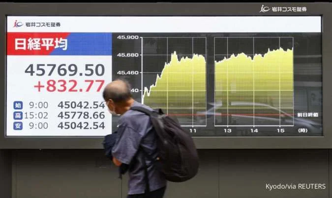 Bursa Asia Melemah di Pagi 13 Maret 2026, Nikkei 225 dan Kospi Anjlok 1%