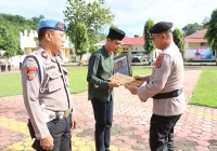 Gugur saat tugas Lebaran, pangkat Brigadir Fajar dinaikkan [titlebase] – Penghormatan Terakhir Kepada Pahlawan Polri
