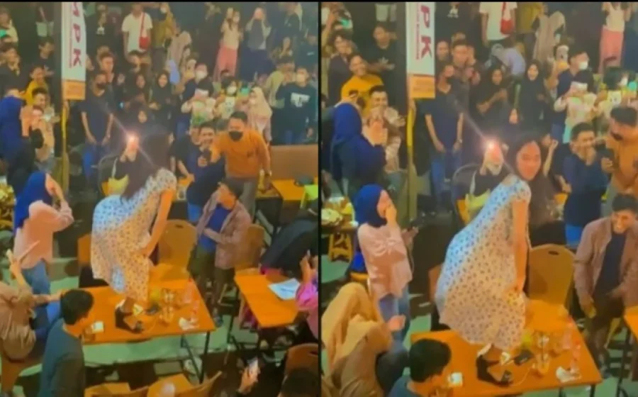 Link Video Viral di Batang, Perempuan Joget di Kerumunan Warga Tuai Reaksi – beritasatu.com