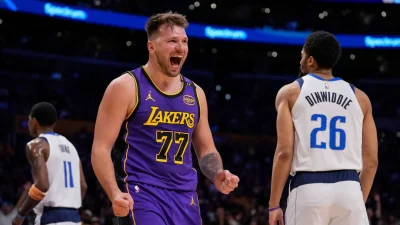 Luka Dončić Catat Rekor 51 Poin, Lakers Kalahkan Bulls 142-130