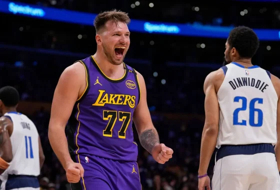 Luka Dončić Catat Rekor 51 Poin, Lakers Kalahkan Bulls 142-130