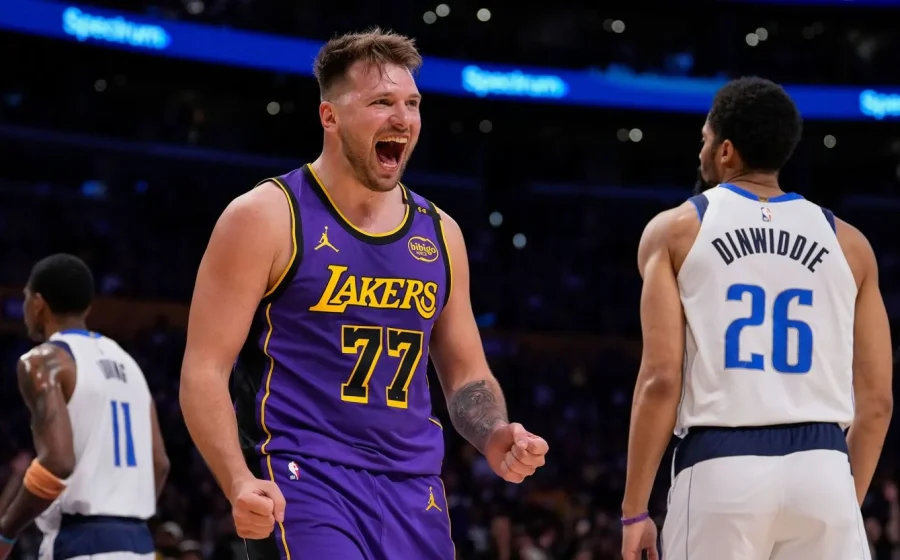 Luka Dončić Catat Rekor 51 Poin, Lakers Kalahkan Bulls 142-130