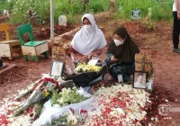 Makam Vidi Aldiano Amblas Sekitar Seminggu, Hujan Tak Henti Bikin Pengelola Kegerunan