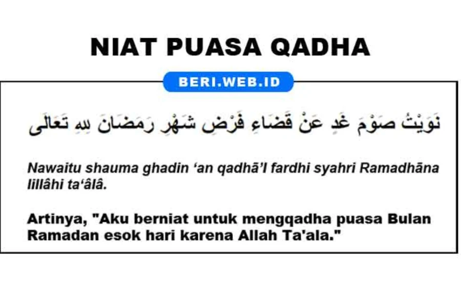 Panduan Lengkap Niat Puasa Qadha Ramadan: Cara Benar & Tips Mengoptimalkan Ibadah