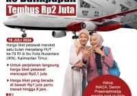 Terkuak Fakta di Balik Viral Tiket Pesawat ke Jakarta Tembus Rp200 Juta, Pihak Maskapai Bersuara – Tribunnewsbogor.com