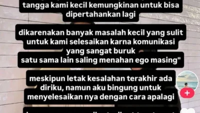 Unggahan Clara Shinta Viral, Foto Tangkap Layar Suami Diduga Video Call dengan Wanita Lain – Liputan6.com: Semua Detail Terbaru