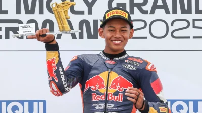 Veda disebut bisa di posisi teratas pada Moto3 Amerika 2026, manajer Honda Team Asia hargai perjuangan andalannya [titlebase] – Prospek Juara?