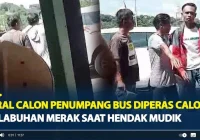 VIDEO – Viral! Pemudik Aceh Diduga Dipalak Rp500 Ribu di Tengah Macet, Berujung Ancaman – Serambinews.com