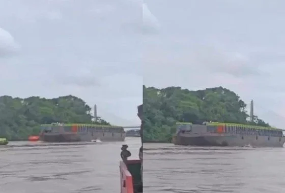 Viral di Medsos, Kapal Tongkang Tabrak Rumah Apung di Sungai Mahakam | KOMPAS PETANG – Kompas.tv: Update Lengkap