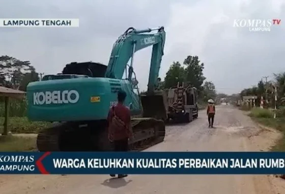 Viral di Medsos, PU Kukar Percepat Perbaikan Jalan Bloro–Sebulu Modern – Korankaltim.com