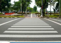 Warga inisiatif buat zebra cross di Tebet, Dinas Bina Marga merespons [titlebase] – Jalan Aman untuk Pejalan Kaki