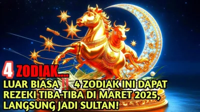 4 zodiak terima hadiah luar biasa dari alam semesta besok Jumat 3 April 2026: Gemini paling hoki [titlebase]