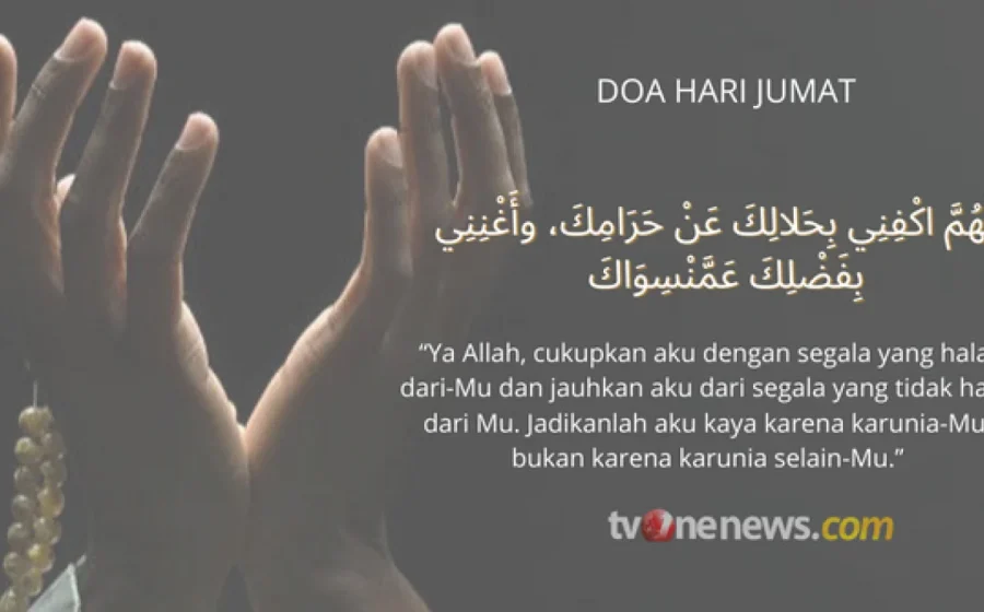 5 doa terbaik dibaca hari Jumat pagi, lengkap dengan artinya [titlebase] yang wajib Anda ketahui