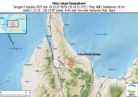 Ada 48 gempa susulan yang terjadi saat gempa 7,6 M guncang Sulut & Malut – Dampak dan Kronologi Lengkap