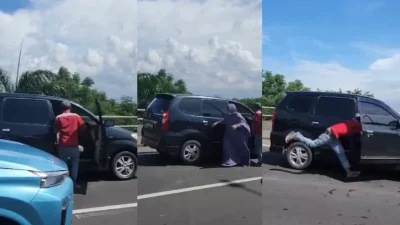 Aksi Ugal-ugalan di Tol Wiyoto Wiyono Viral, 2 Mobil Tabrakan hingga Bahayakan Pengendara – Kompas.tv