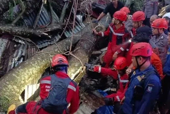Anak ojol korban tewas tertimpa pohon di Palembang ungkap impian sang ayah, Ratu Dewa turun tangan [titlebase] – Tragedi yang menggugah hati
