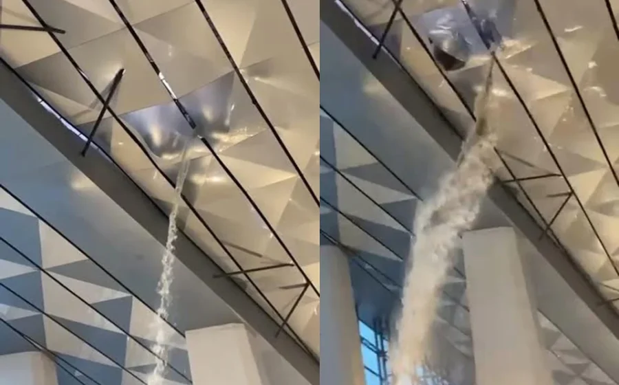 Atap Terminal 3 Bandara Soekarno-Hatta Jebol Diterjang Hujan Deras, Sempat Viral di Medsos – Editor News – Editor News