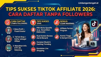 Cara Daftar Affiliate TikTok Tanpa Followers, Viral April 2026! – Jabaronline