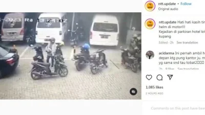 CCTV Viral! Pencuri Helm Komika Rispo Akhirnya Tertangkap, Ini Motif dan Akhir Kasusnya – Tribunnewsbogor.com
