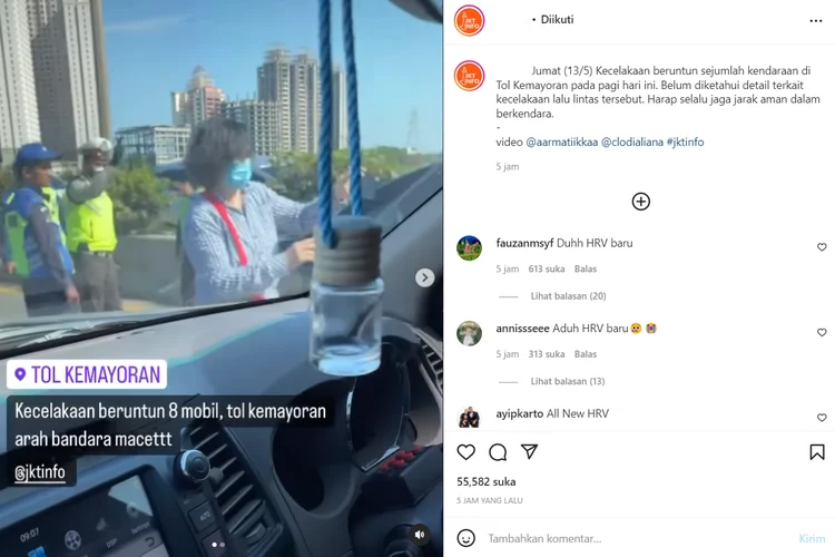 Duel Mobil di Tol Arah Kemayoran Viral, Polisi Temukan Kejanggalan Identitas Pemilik Kendaraan – Liputan6.com