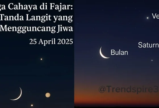 Fenomena Menakjubkan Subuh Hari Ini: Apa yang Terjadi di Langit dan Jalanan Kota?