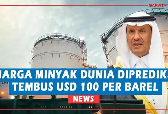 Harga minyak mentah tembus USD 100 per barel [titlebase]: Dampak Global dan Tantangan Pasar Energi