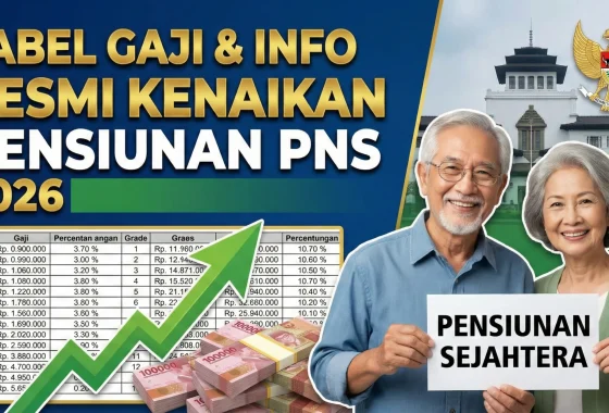 Kenaikan Gaji Pensiunan PNS 2026: Apa yang Perlu Anda Ketahui tentang Kenaikan Besar Tahun Ini