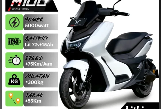 Motor listrik Uwinfly M110G Rp13 jutaan, fast charging dan performa 3000 watt [titlebase] – Harga Terjangkau, Fitur Canggih dan Review Lengkap