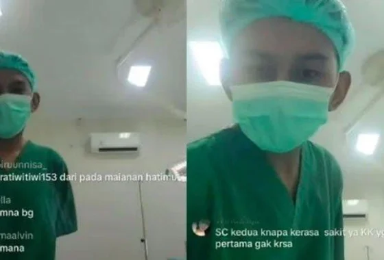 Nasib perawat yang viral karena joget-joget saat tindakan operasi, kini minta maaf, karier terancam [titlebase]