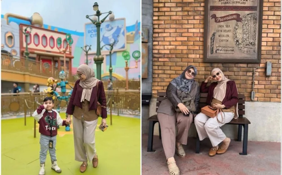 Potret anak ketiga Zaskia Sungkar ikut liburan di Disneyland Shanghai [titlebase] – Momen Manis Keluarga di Negeri Mickey