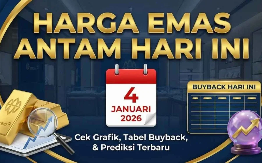 Tabel harga buyback emas Antam hari ini Senin, 6 April 2026 & nilai pajaknya [titlebase] – Simak Update Terbaru