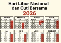 Tanggalan April 2026: Jadwal Penting, Hari Libur Nasional, dan Peristiwa Utama yang Wajib Diketahui