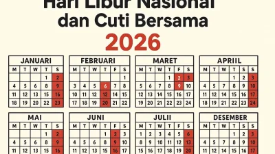 Tanggalan April 2026: Jadwal Penting, Hari Libur Nasional, dan Peristiwa Utama yang Wajib Diketahui