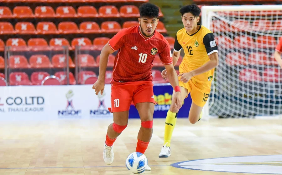 Timnas futsal Indonesia hajar Brunei 7-0 di laga pembuka [titlebase] – Dominasi Tanpa Ampun di Piala Asia