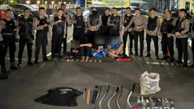 Video Tawuran Remaja Bawa Sajam di Tanah Seribu Binjai Viral, Polisi Tingkatkan Patroli – Mistar.id