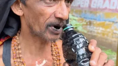 Viral Aksi Pria Minum Oli Demi Kesehatan Tubuh, Begini Penjelasan Dokter – MetroTVNews.com