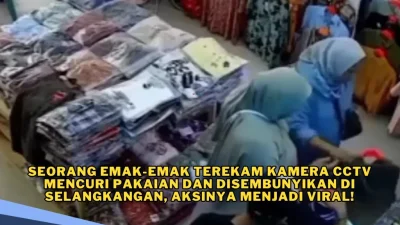 Viral Emak-Emak Bonceng 3 Terekam CCTV Tabrakan di Bangkalan – iNews.ID