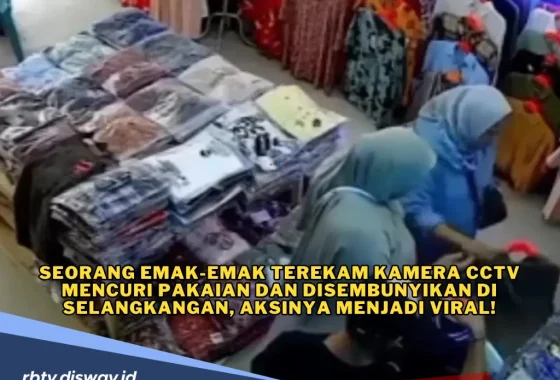 Viral Emak-Emak Bonceng 3 Terekam CCTV Tabrakan di Bangkalan – iNews.ID