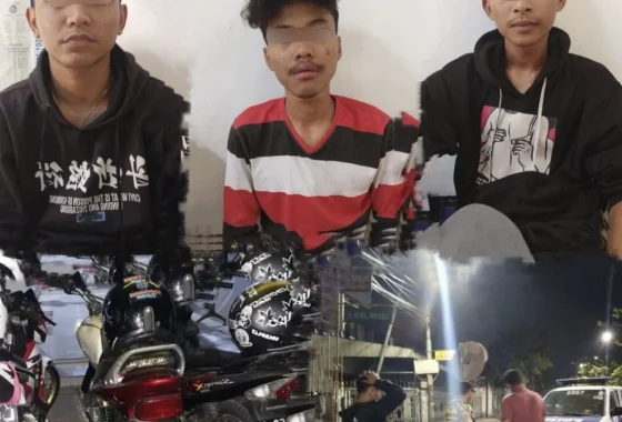 Viral Freestyle Motor di Mojokerto, Tiga Pemuda Dijemput Polisi – beritajatim.com: Kejadian Menghebohkan di Jalan Raya