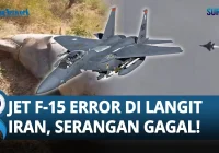 Viral, Jet Tempur F-15 AS Gagal Cegat Drone Shahed Iran di Langit Irak – SINDOnews Internasional