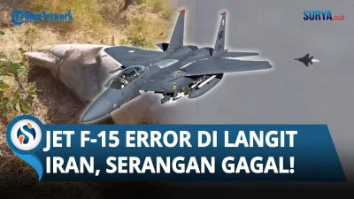 Viral, Jet Tempur F-15 AS Gagal Cegat Drone Shahed Iran di Langit Irak – SINDOnews Internasional