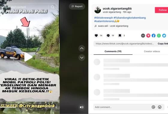 Viral Mobil Patroli Polisi Disebut Tabrak Warga, Polsek Tebet Beri Penjelasan – kumparan.com – Kumparan.com
