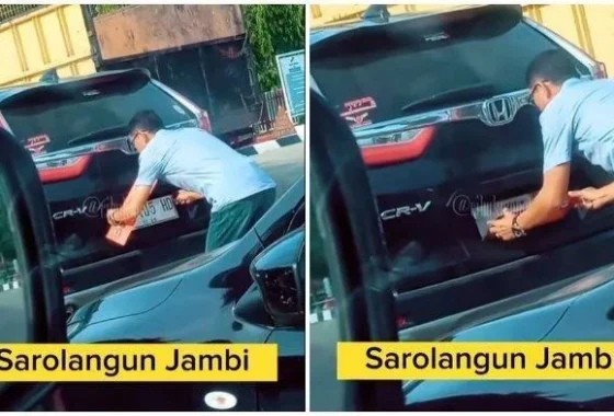 Viral Pemobil Ubah Pelat Merah Jadi Pelat Putih di Bogor Dipergoki Polisi – detikNews: Kasus Penipuan Registrasi Kendaraan