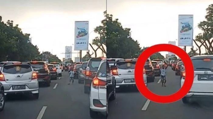 Viral Pemudik Kompak Buka Jalan untuk Ambulans di Tengah Macet di Tasikmalaya – GenPI.co – genpi.co