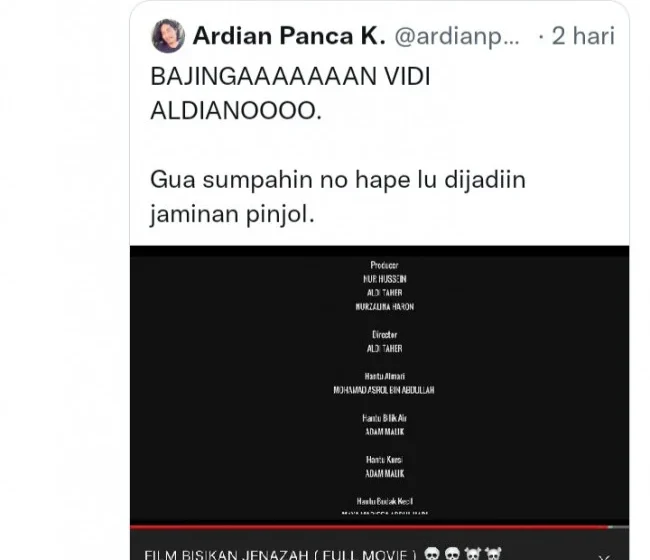 Viral postingan 2 sahabat Vidi Aldiano disebut sindir Egi Fazri karena tiru almarhum: Jijik banget [titlebase] – Skandal yang Mengguncang Media Sosial