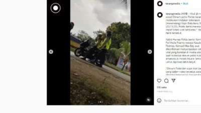 Viral Sebut Oknum Polisi Kawal Truk Batu Bara di Muratara, Dishub Minta Maaf – detikcom