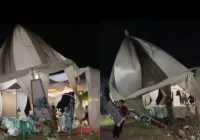 Viral Tenda Pernikahan di Tuban Ambruk Disapu Angin Kencang, Begini Komentar Netizen – iNews.ID