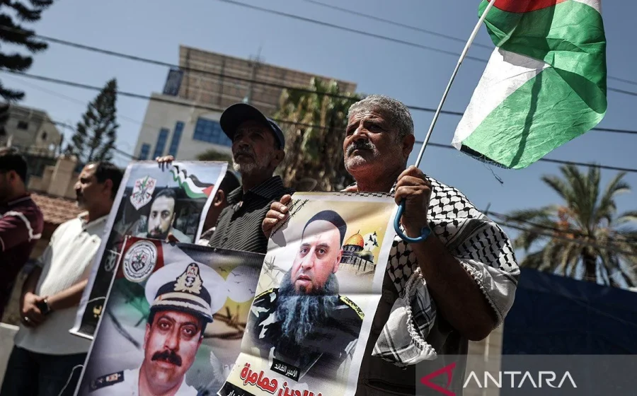 Warga Gaza protes UU hukuman mati Israel untuk tahanan Palestina [titlebase]: Demonstrasi Besar di Rafah